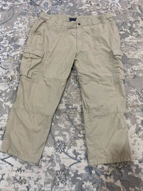 511 Tactical 3XL Pants Khaki Mens 47-51” Short Inseam Cargo Double Knee